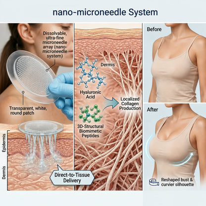 💥WARMLUME® 💥BREAST VOLUME BOOST LIFT & FIRM MICRO-NEEDLE PATCHES