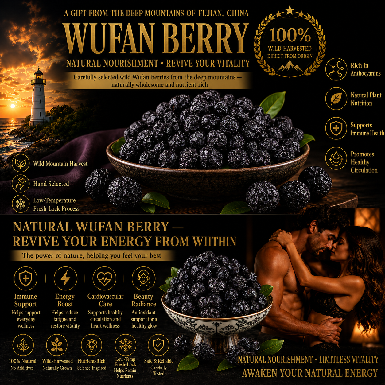 WUFAN BERRY™ Dried Rare Asian Wild Berries-Alin