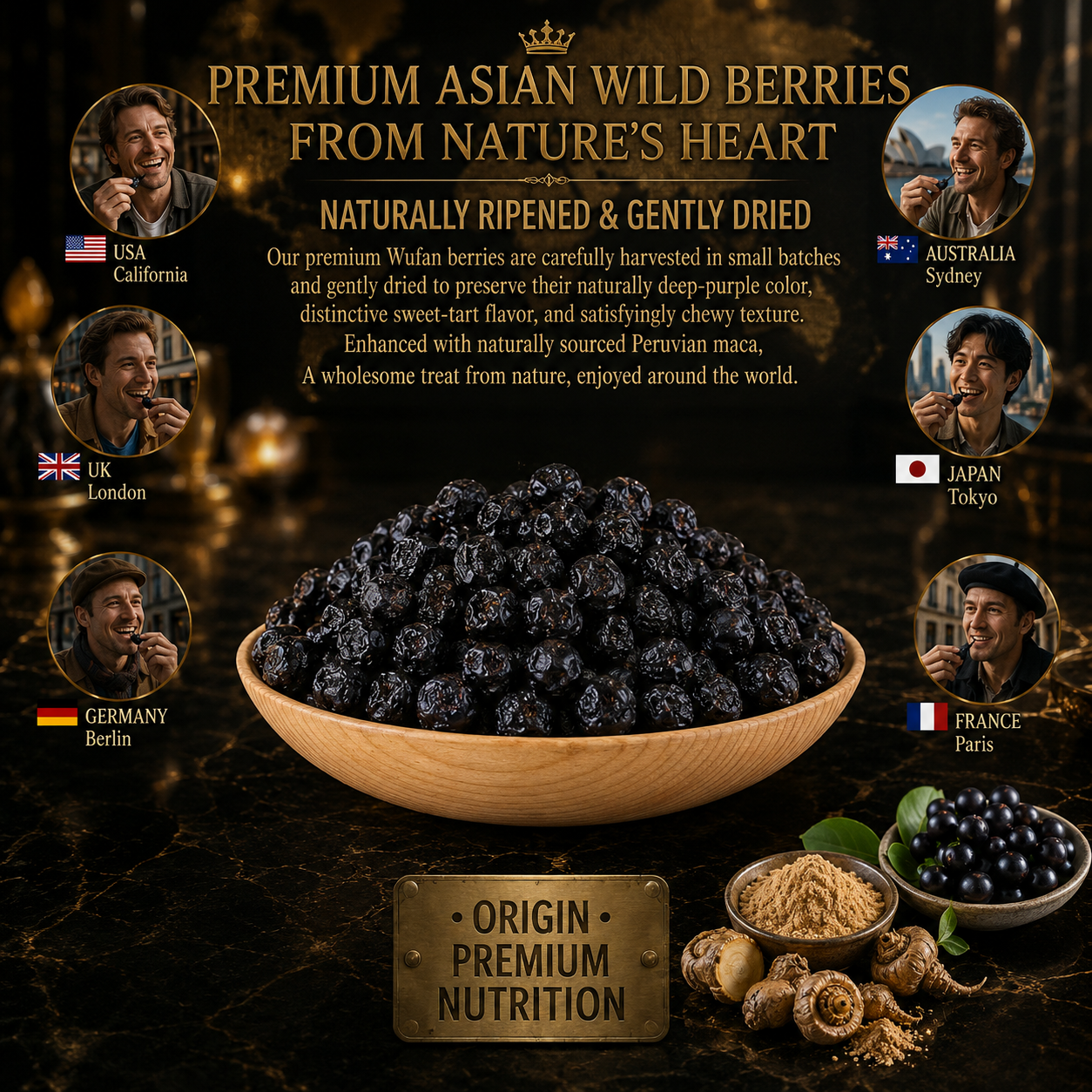 WUFAN BERRY™ Dried Rare Asian Wild Berries-Alin