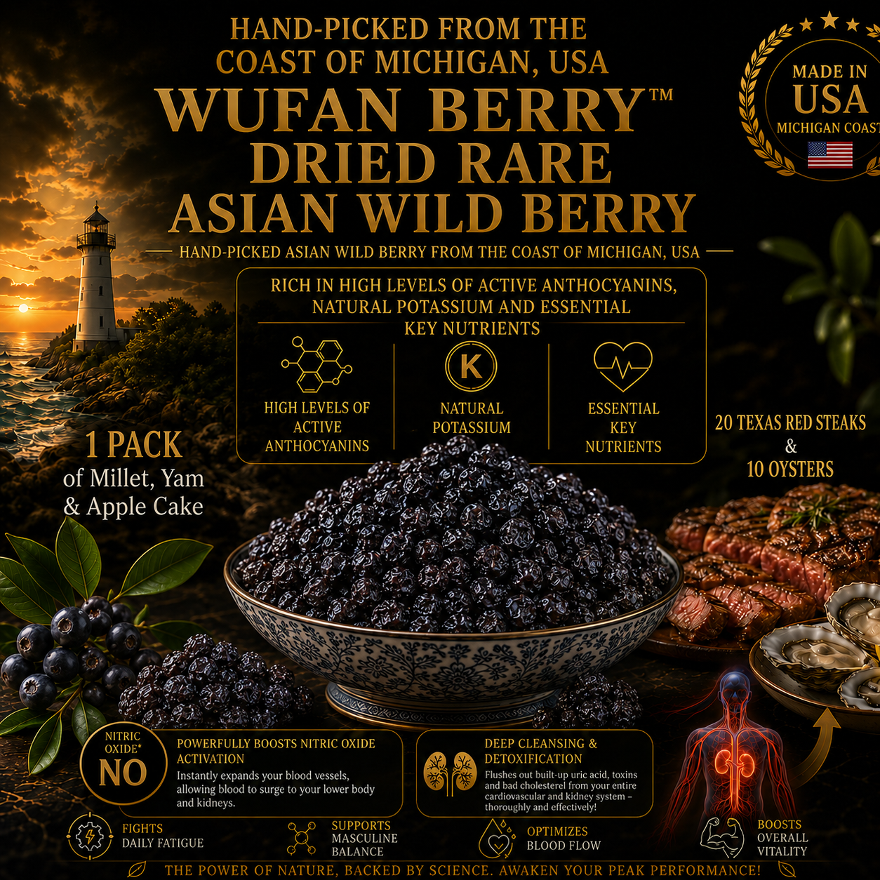 WUFAN BERRY™ Dried Rare Asian Wild Berries-Alin